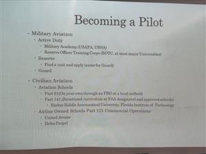 Becoming a Pilot